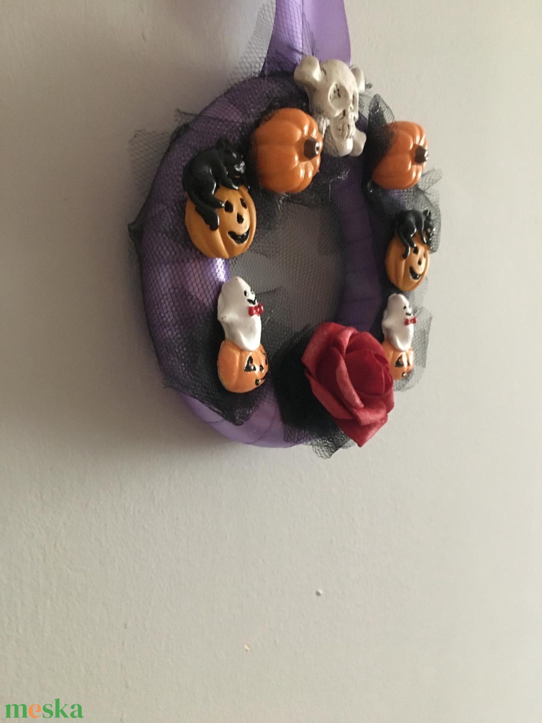 Ajtódísz - otthon & életmód - dekoráció - halloween - halloweeni ajtódíszek és ablakdíszek - Meska.hu