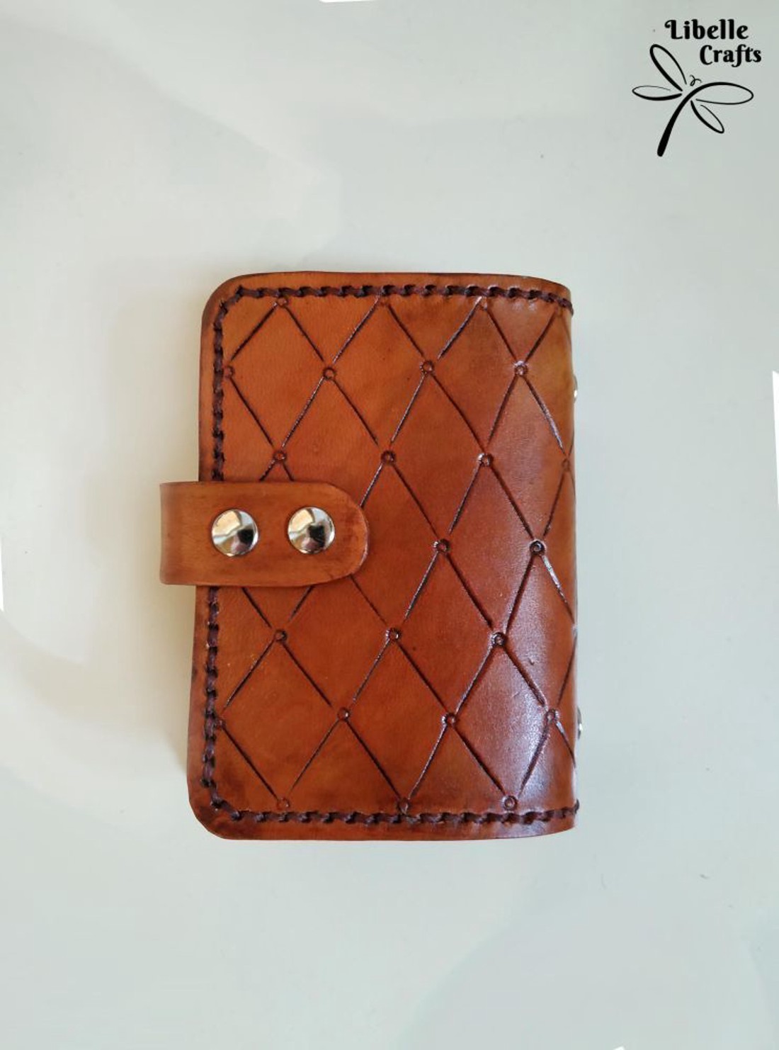 Antikolt, virág mintás igazolványtartó - táska & tok - pénztárca & más tok - kártyatartó & irattartó - Meska.hu