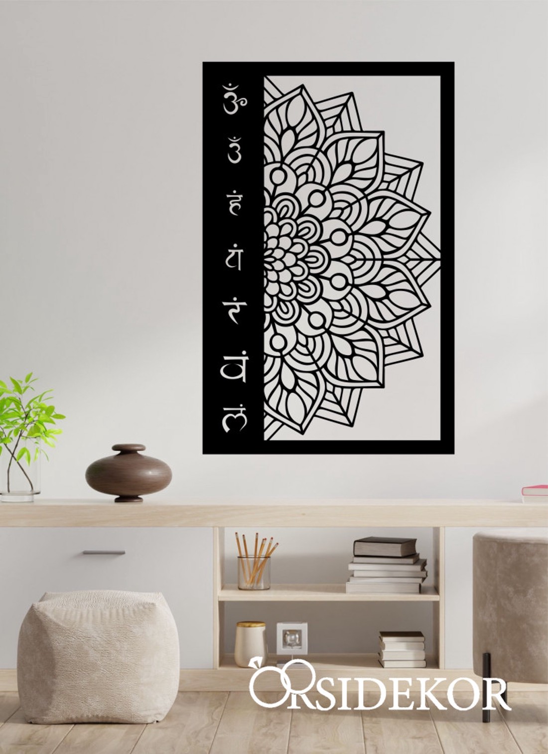Csakra-Mandala falikép fából - otthon & életmód - dekoráció - spiritualitás - mandala - Meska.hu