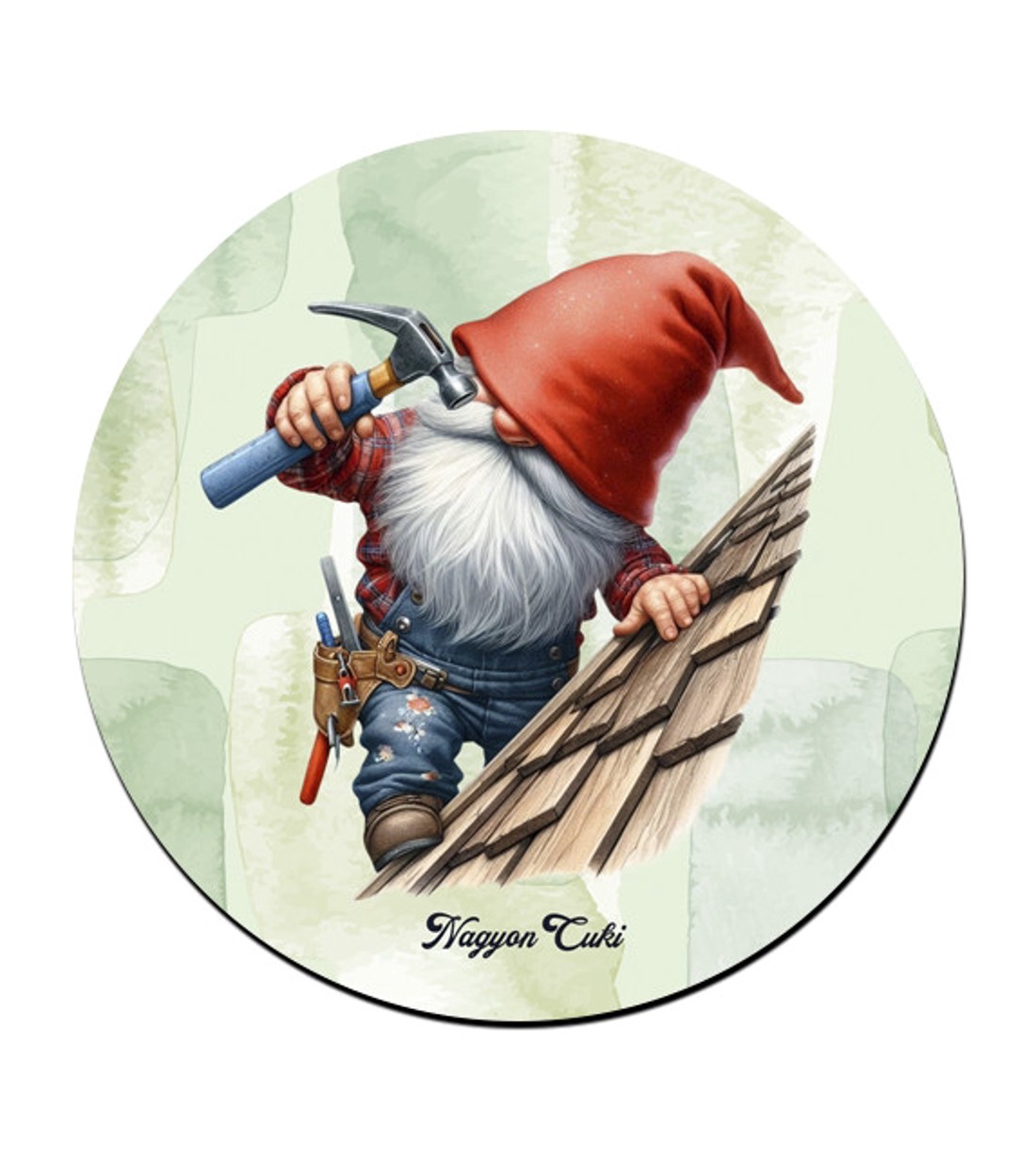 Ács Ezermester manó mintás bögre alátét -  - Meska.hu