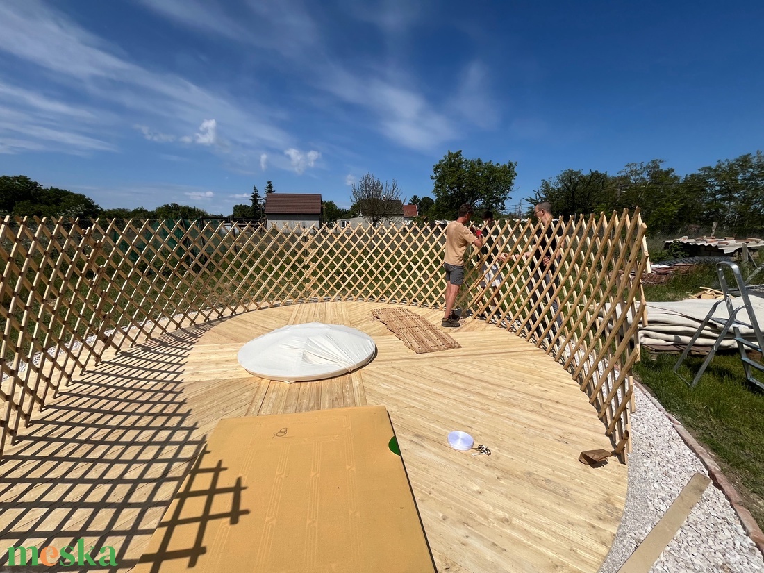 Minőségi Mongol Jurta eladó - otthon & életmód - ház & kert - kerti ház és szaletli - Meska.hu