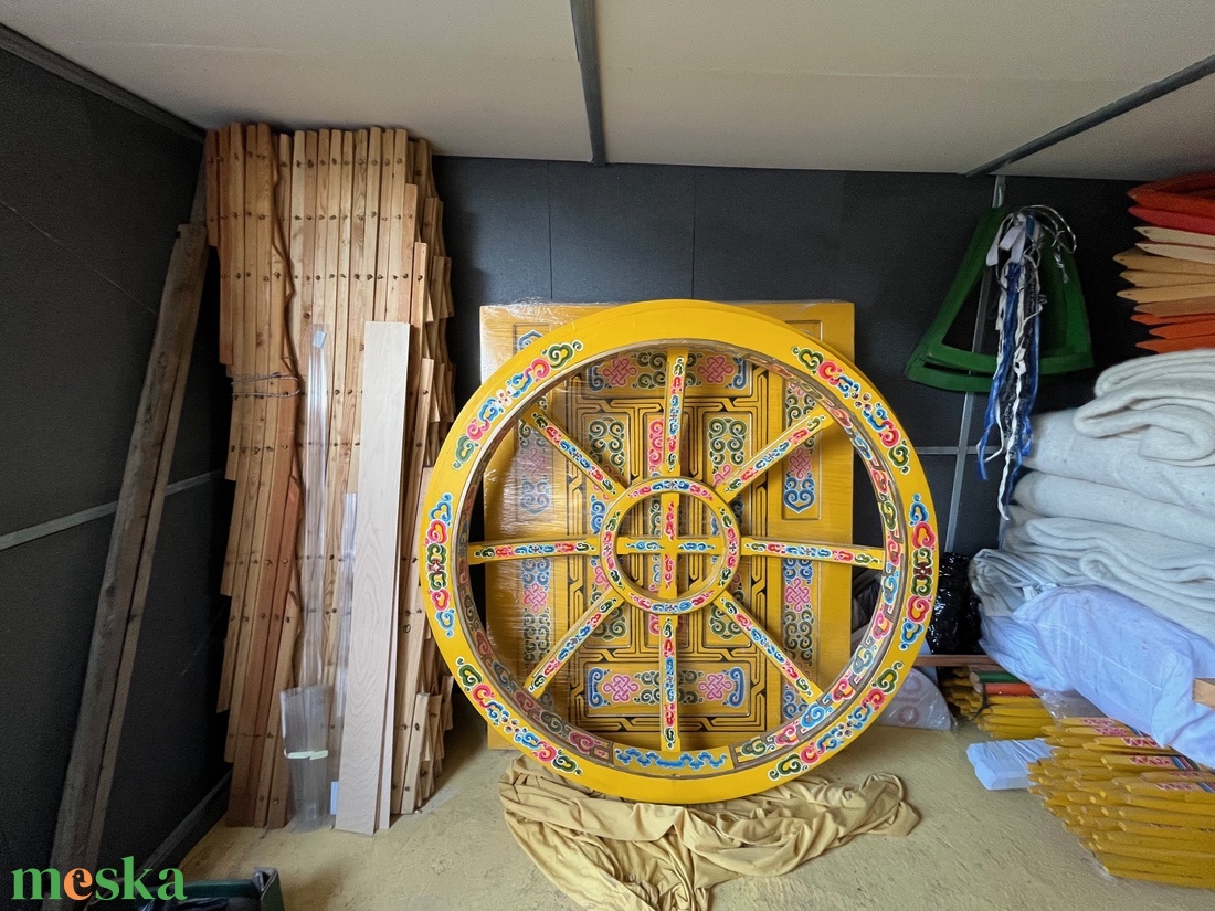 Új szigetelt eredeti Mongol Jurta 6 méter - otthon & életmód - ház & kert - kerti ház és szaletli - Meska.hu