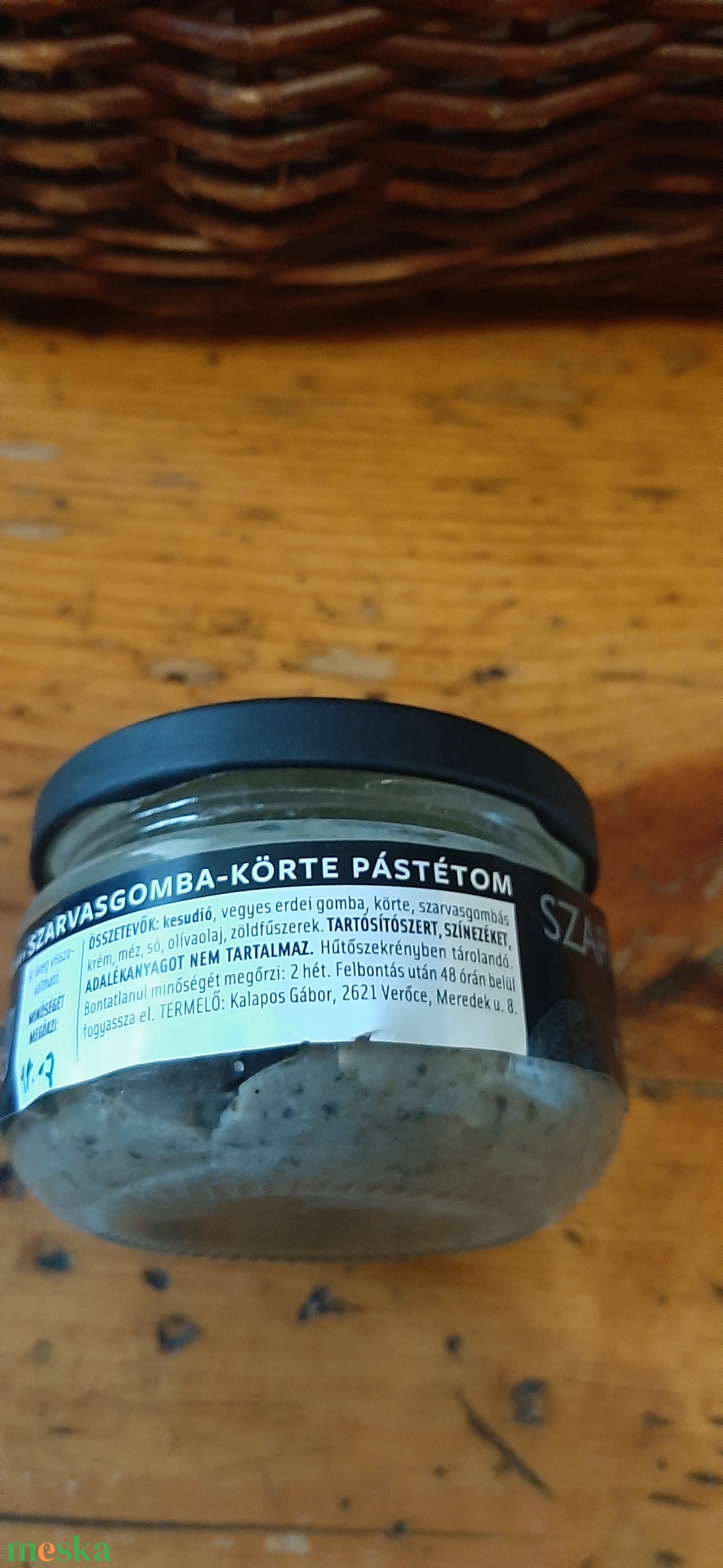 Szarvasgomba-körte pástétom 90 g - élelmiszer - gasztro ajándékcsomag - Meska.hu Szarvasgomba-körte pástétom 90 g - élelmiszer - gasztro ajándékcsomag - Meska.hu