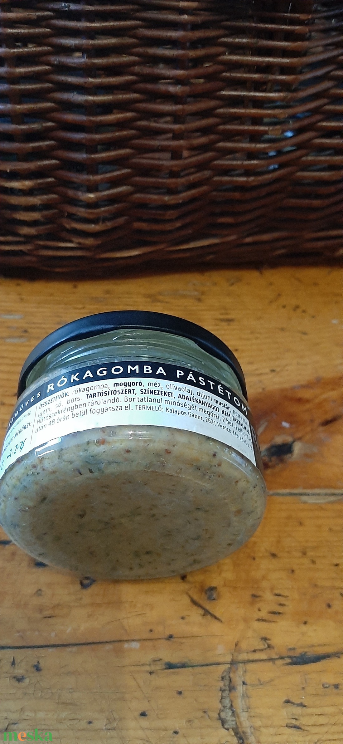 Rókagomba pástétom 210 g - élelmiszer - gasztro ajándékcsomag - Meska.hu Rókagomba pástétom 210 g - élelmiszer - gasztro ajándékcsomag - Meska.hu