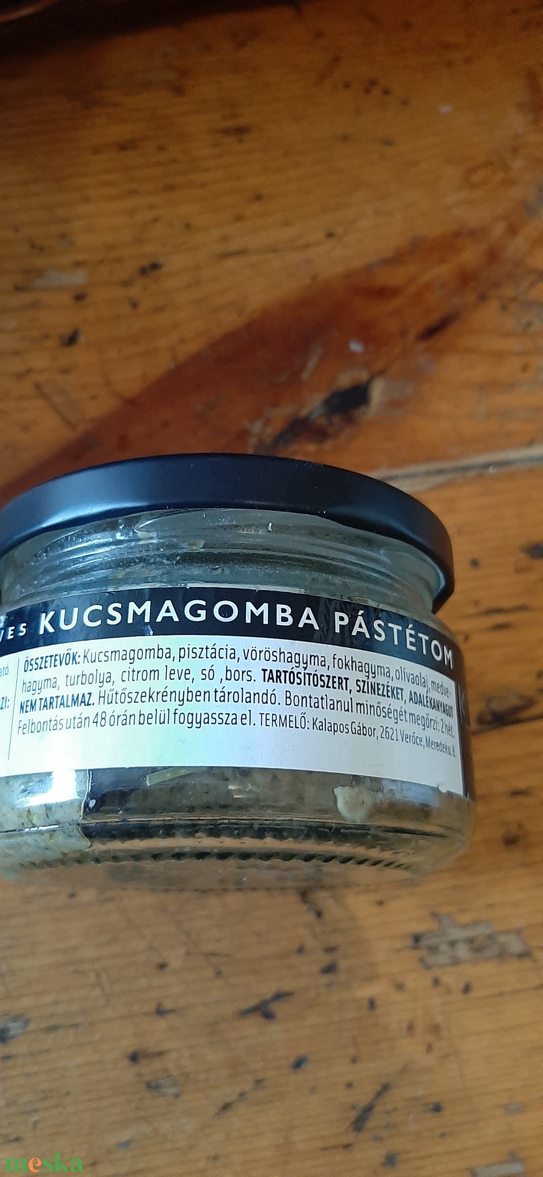 Kucsmagomba pástétom 210 g - élelmiszer - gasztro ajándékcsomag - Meska.hu Kucsmagomba pástétom 210 g - élelmiszer - gasztro ajándékcsomag - Meska.hu