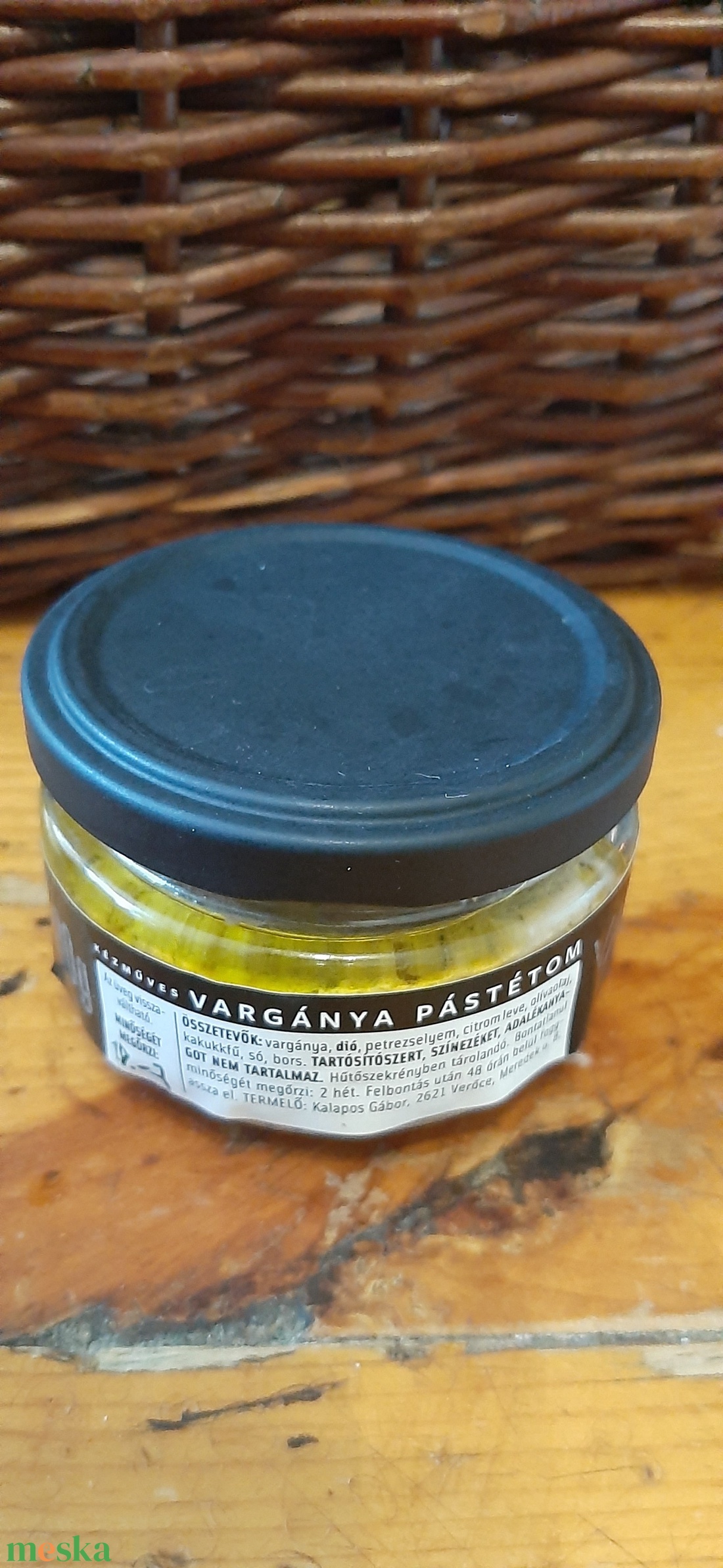 Vargánya pástétom 90 g - élelmiszer - gasztro ajándékcsomag - Meska.hu Vargánya pástétom 90 g - élelmiszer - gasztro ajándékcsomag - Meska.hu