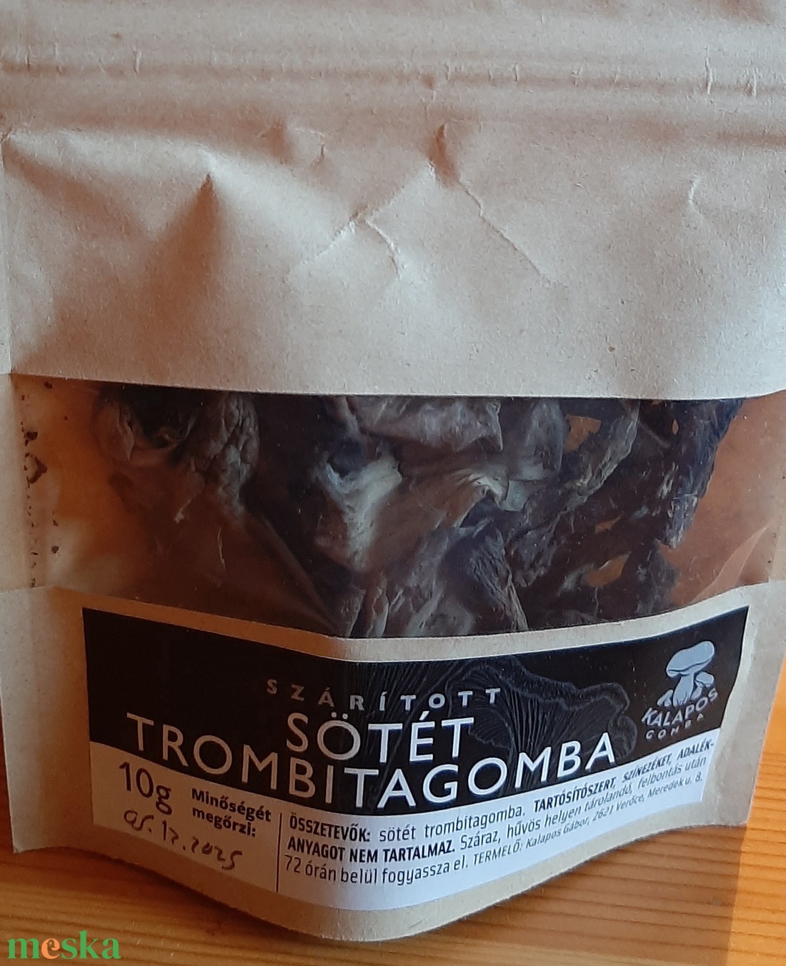 Szárított sötét trombita gomba 10g - élelmiszer - gasztro ajándékcsomag - Meska.hu Szárított sötét trombita gomba 10g - élelmiszer - gasztro ajándékcsomag - Meska.hu