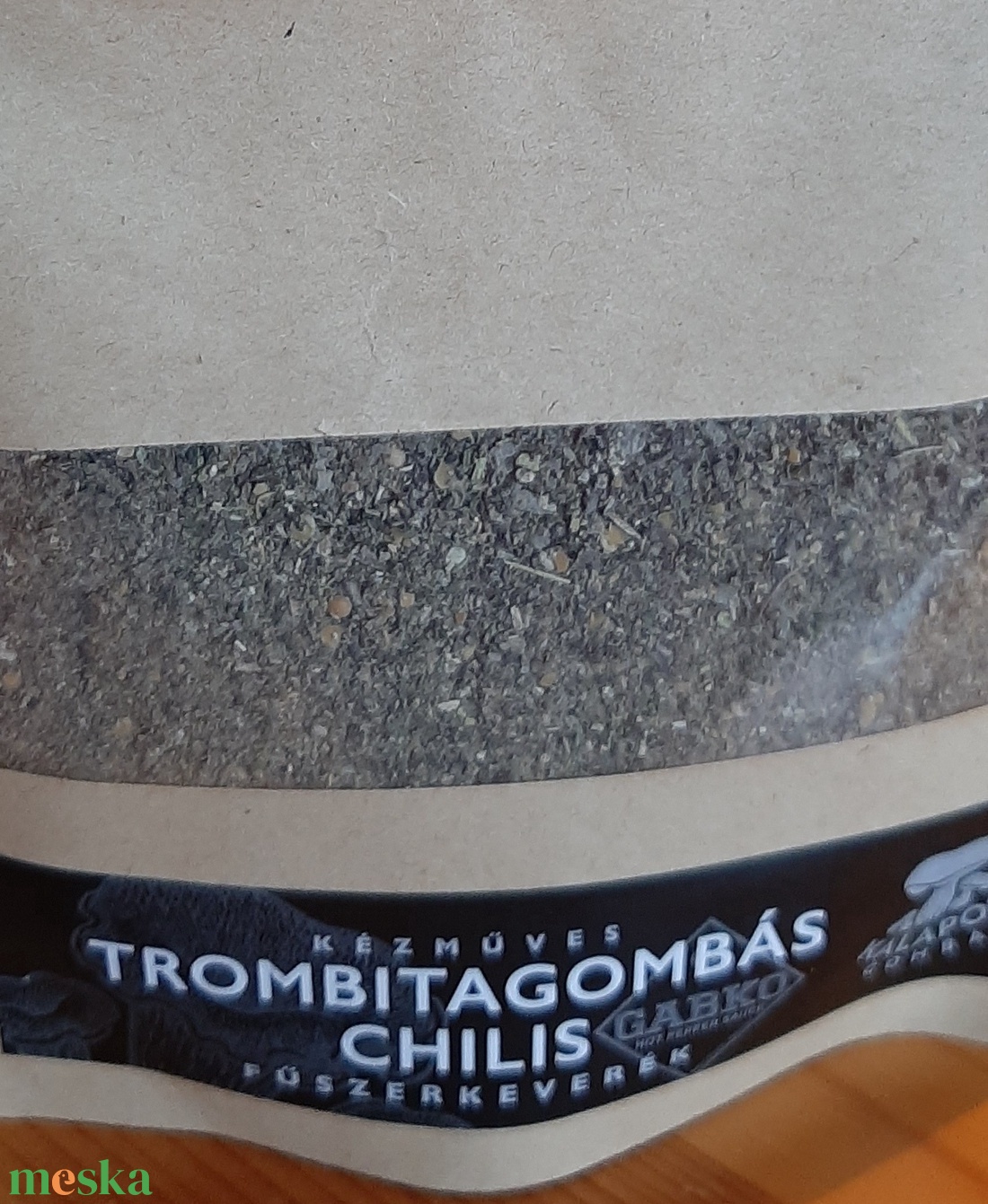 Trombitagombás chilis fűszerkeverék 45 g - élelmiszer - gasztro ajándékcsomag - Meska.hu Trombitagombás chilis fűszerkeverék 45 g - élelmiszer - gasztro ajándékcsomag - Meska.hu