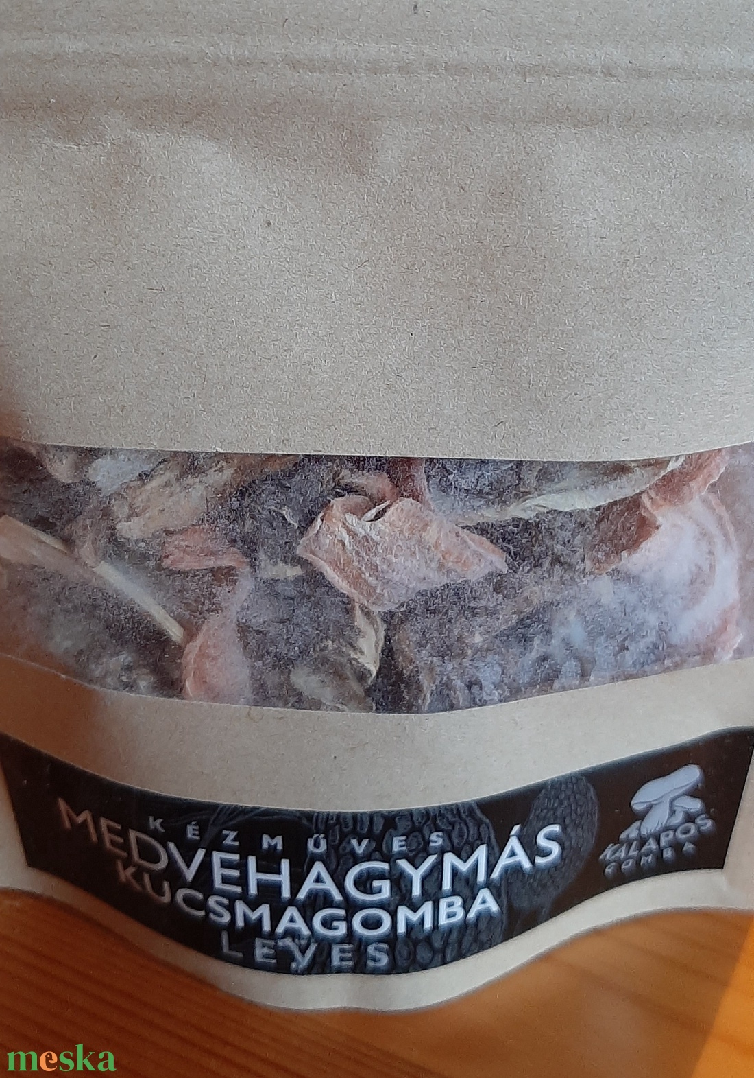 Medvehagymás kucsmagomba leves 1 fő - élelmiszer - gasztro ajándékcsomag - Meska.hu