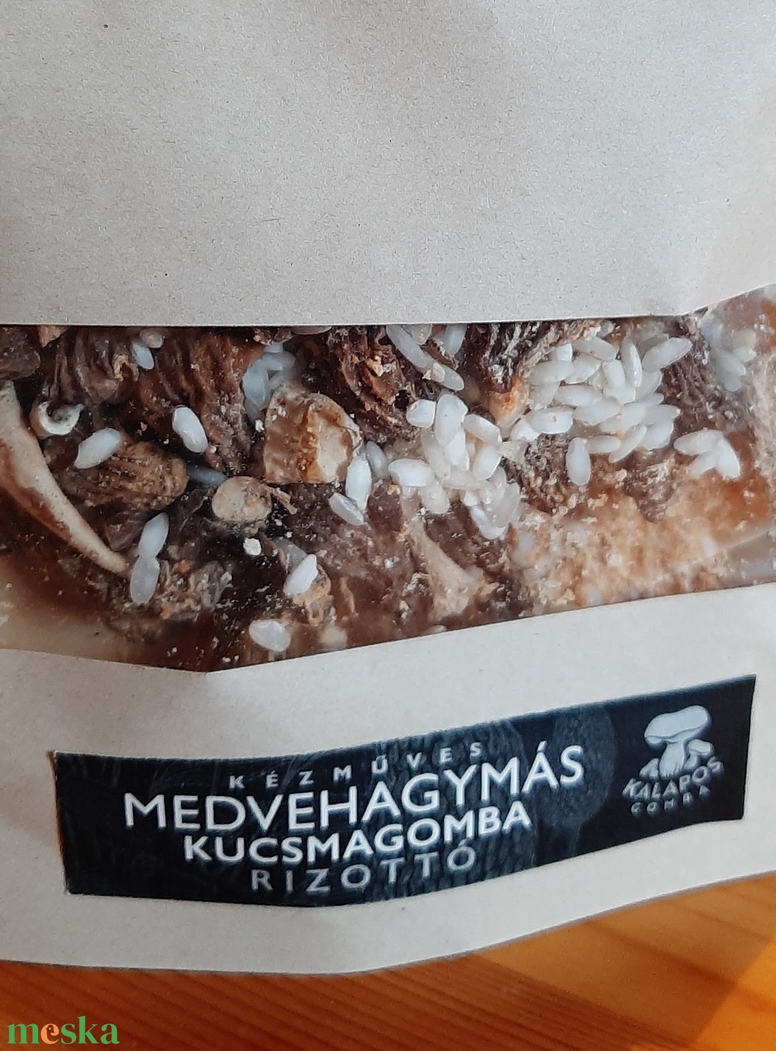 Medvehagymás kucsmagomba rizottó 1 fő - élelmiszer - gasztro ajándékcsomag - Meska.hu Medvehagymás kucsmagomba rizottó 1 fő - élelmiszer - gasztro ajándékcsomag - Meska.hu