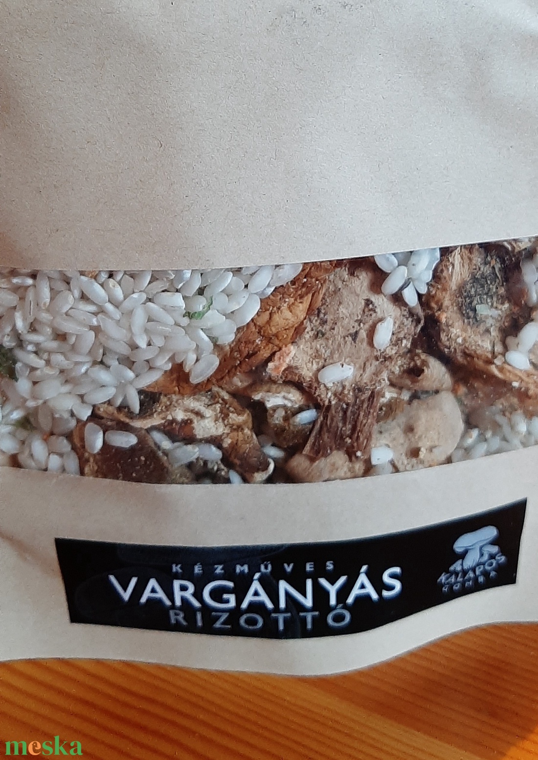 Vargányás rizottó 1 fő - élelmiszer - gasztro ajándékcsomag - Meska.hu