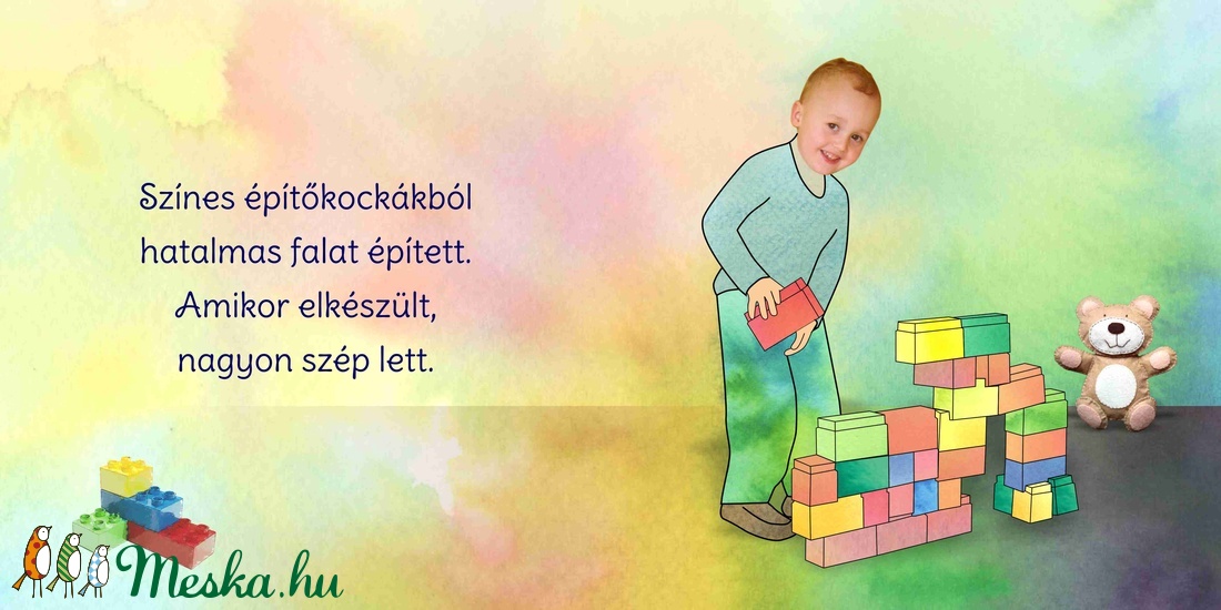 Egyedi névre szóló mesekönyv saját fényképpel, ajándék figurával - játék & sport - készségfejlesztő és logikai játék - Meska.hu Egyedi névre szóló mesekönyv saját fényképpel, ajándék figurával - játék & sport - készségfejlesztő és logikai játék - Meska.hu