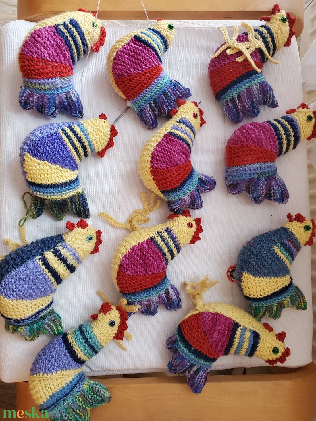 Érzelmi támogató csirke - játék & sport - plüssállat & játékfigura - madár - Meska.hu