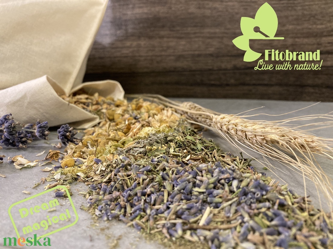 Dream Magical - alvást javító gyógynövényes párna - szépségápolás - egészségmegőrzési kellékek - Meska.hu