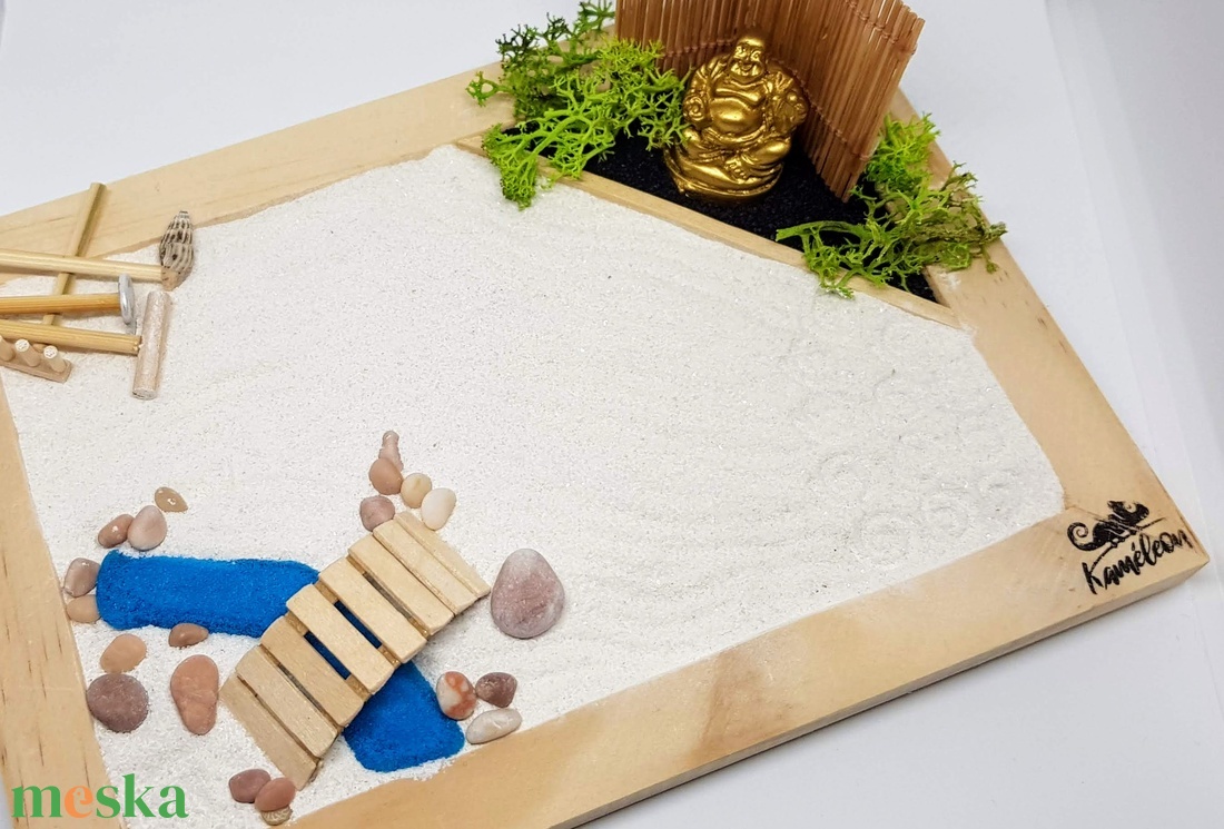 Zen kert - Arany Buddha - diy (csináld magad) - egységcsomag - Meska.hu Zen kert - Arany Buddha - diy (csináld magad) - egységcsomag - Meska.hu