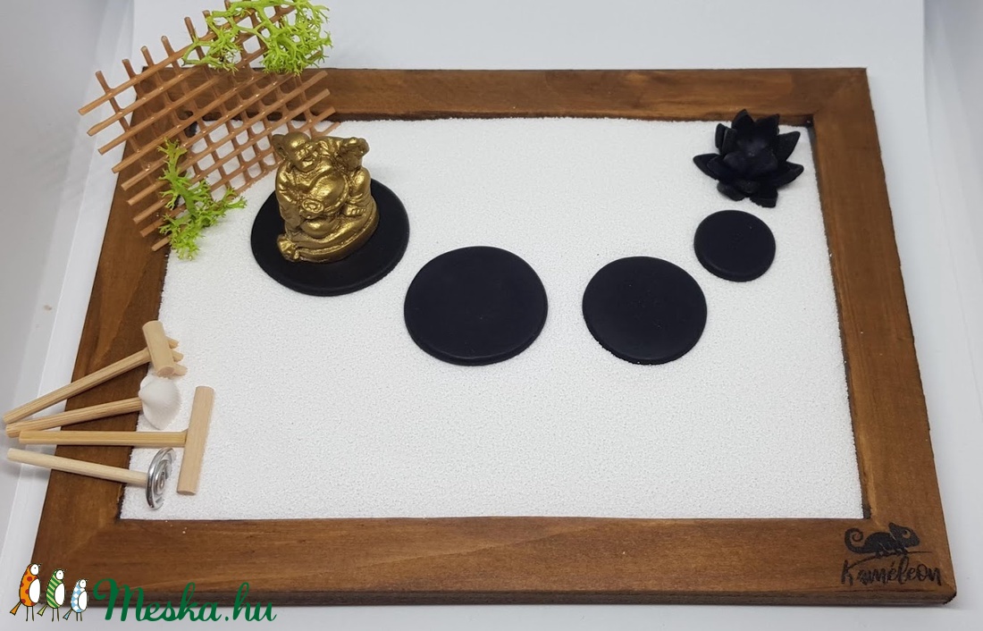 Zen kert - Buddhával, lótuszvirággal - diy (csináld magad) - egységcsomag - Meska.hu Zen kert - Buddhával, lótuszvirággal - diy (csináld magad) - egységcsomag - Meska.hu