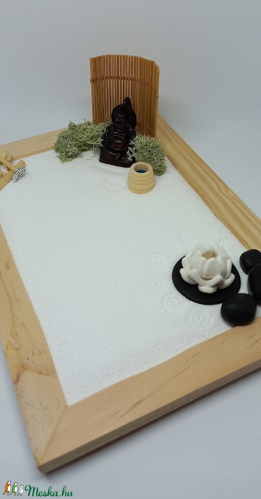 Zen kert - Buddhával és lótuszvirággal - diy (csináld magad) - egységcsomag - Meska.hu