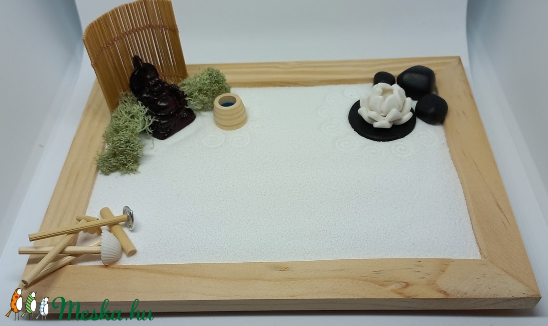 Zen kert - Buddhával és lótuszvirággal - diy (csináld magad) - egységcsomag - Meska.hu