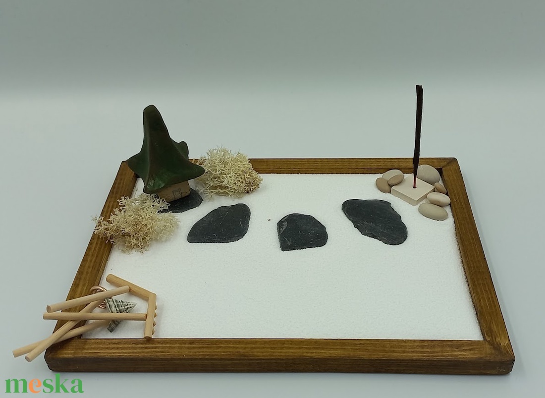 Zen kert - füstölővel és házikóval - diy (csináld magad) - egységcsomag - Meska.hu Zen kert - füstölővel és házikóval - diy (csináld magad) - egységcsomag - Meska.hu