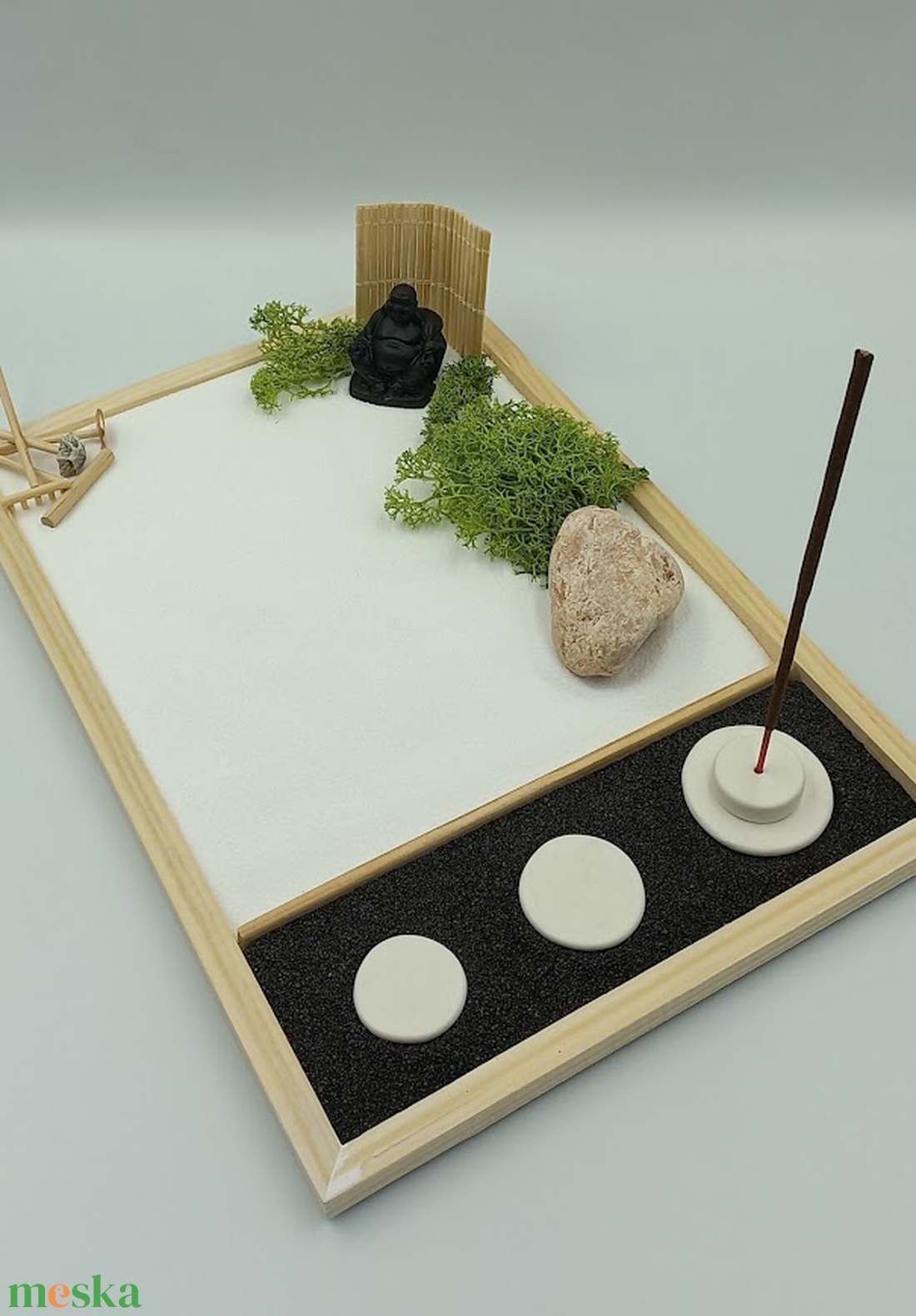 Zen kert - Buddhával és füstölővel Kata részére - diy (csináld magad) - egységcsomag - Meska.hu