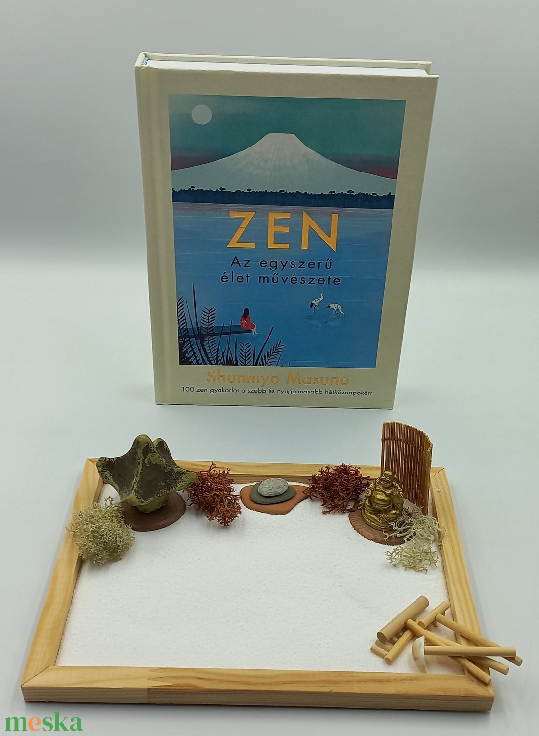 Japán kert (kis) - házikóval és arany Buddhával - diy (csináld magad) - egységcsomag - Meska.hu Japán kert (kis) - házikóval és arany Buddhával - diy (csináld magad) - egységcsomag - Meska.hu