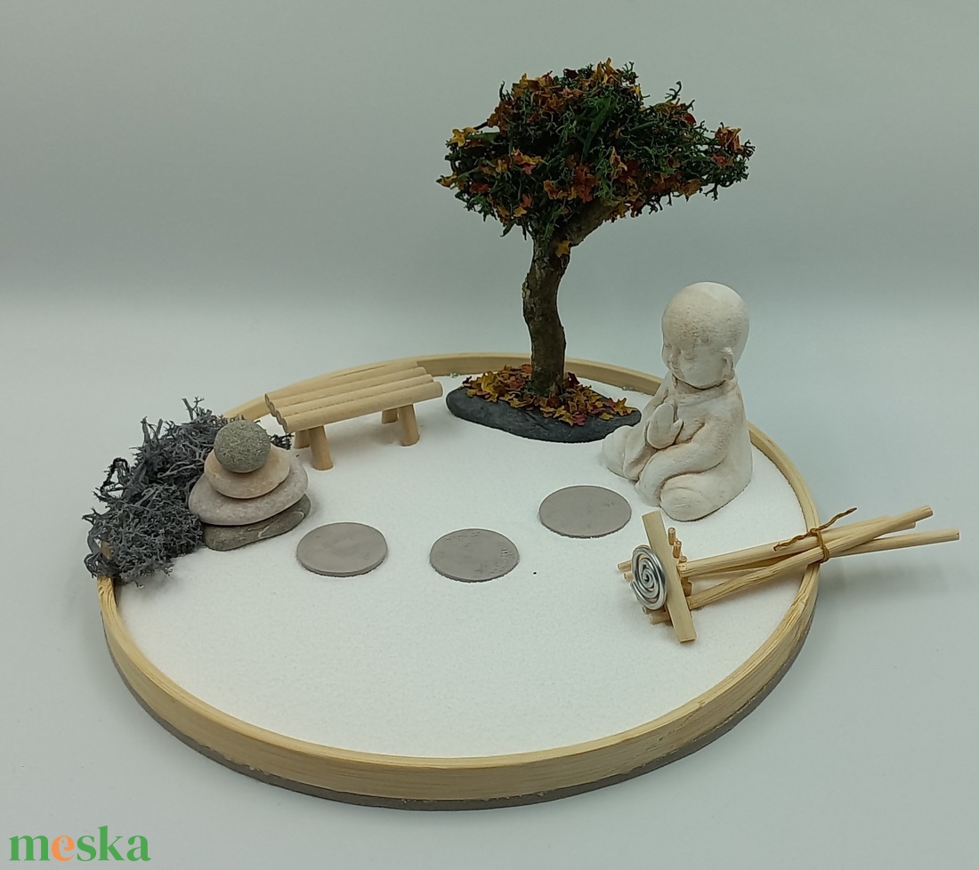 Japán kert (nagy)- Buddhával, paddal és őszi fával - diy (csináld magad) - egységcsomag - Meska.hu Japán kert (nagy)- Buddhával, paddal és őszi fával - diy (csináld magad) - egységcsomag - Meska.hu