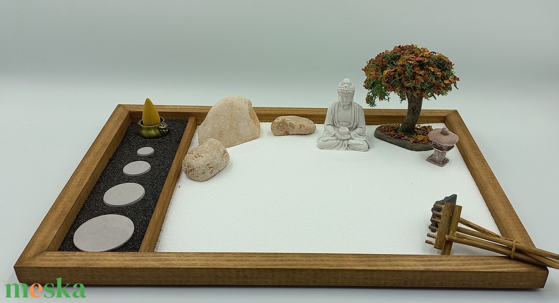 Japán kert (nagy)- füstölővel, Buddhával és őszi fával - diy (csináld magad) - egységcsomag - Meska.hu Japán kert (nagy)- füstölővel, Buddhával és őszi fával - diy (csináld magad) - egységcsomag - Meska.hu