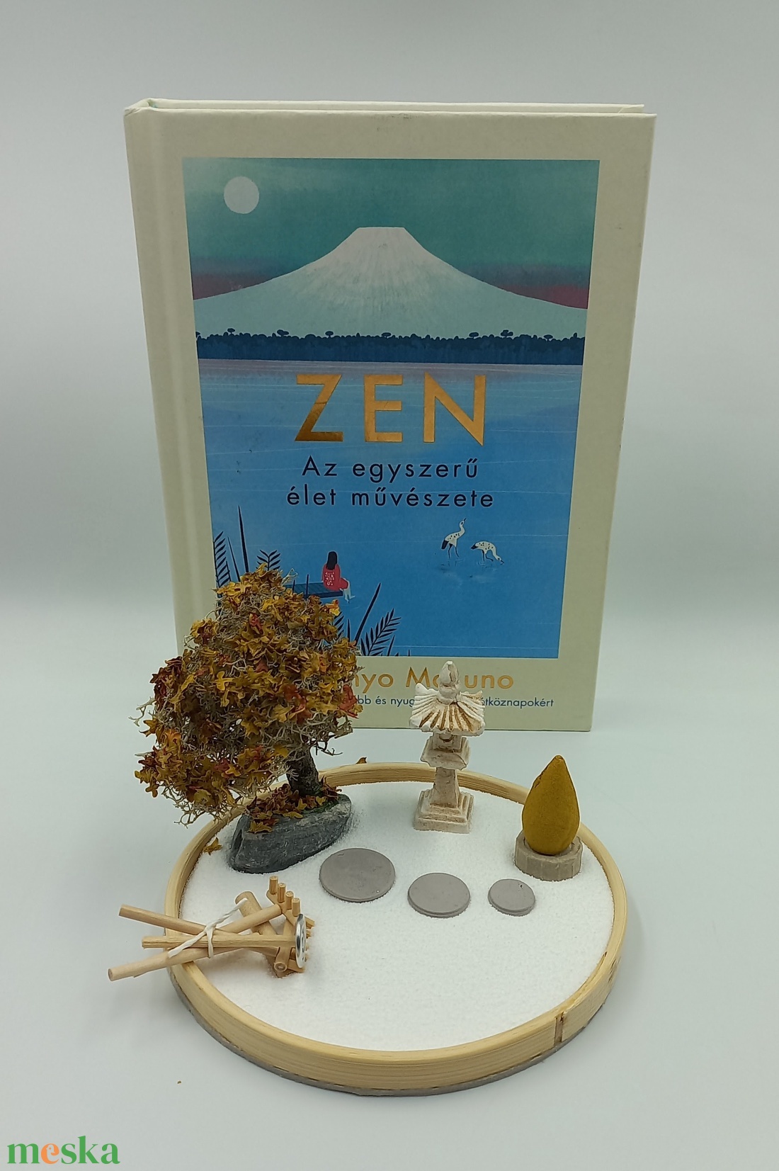 Japán kert (mini)- őszi fával, füstölővel és kőlámpással - diy (csináld magad) - egységcsomag - Meska.hu Japán kert (mini)- őszi fával, füstölővel és kőlámpással - diy (csináld magad) - egységcsomag - Meska.hu