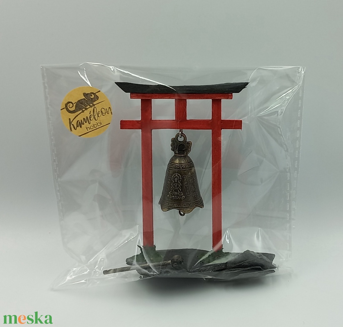 Japánkert kiegészítő - Torii kapu haranggal - diy (csináld magad) - egységcsomag - Meska.hu Japánkert kiegészítő - Torii kapu haranggal - diy (csináld magad) - egységcsomag - Meska.hu