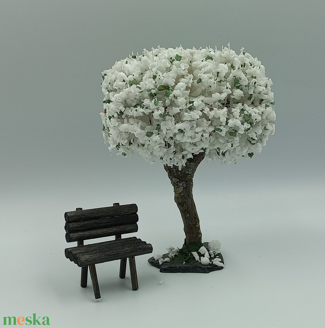 Japánkert kiegészítő - virágzó fa paddal (fehér) - otthon & életmód - dekoráció - asztal és polc dekoráció - bonsai - Meska.hu Japánkert kiegészítő - virágzó fa paddal (fehér) - otthon & életmód - dekoráció - asztal és polc dekoráció - bonsai - Meska.hu