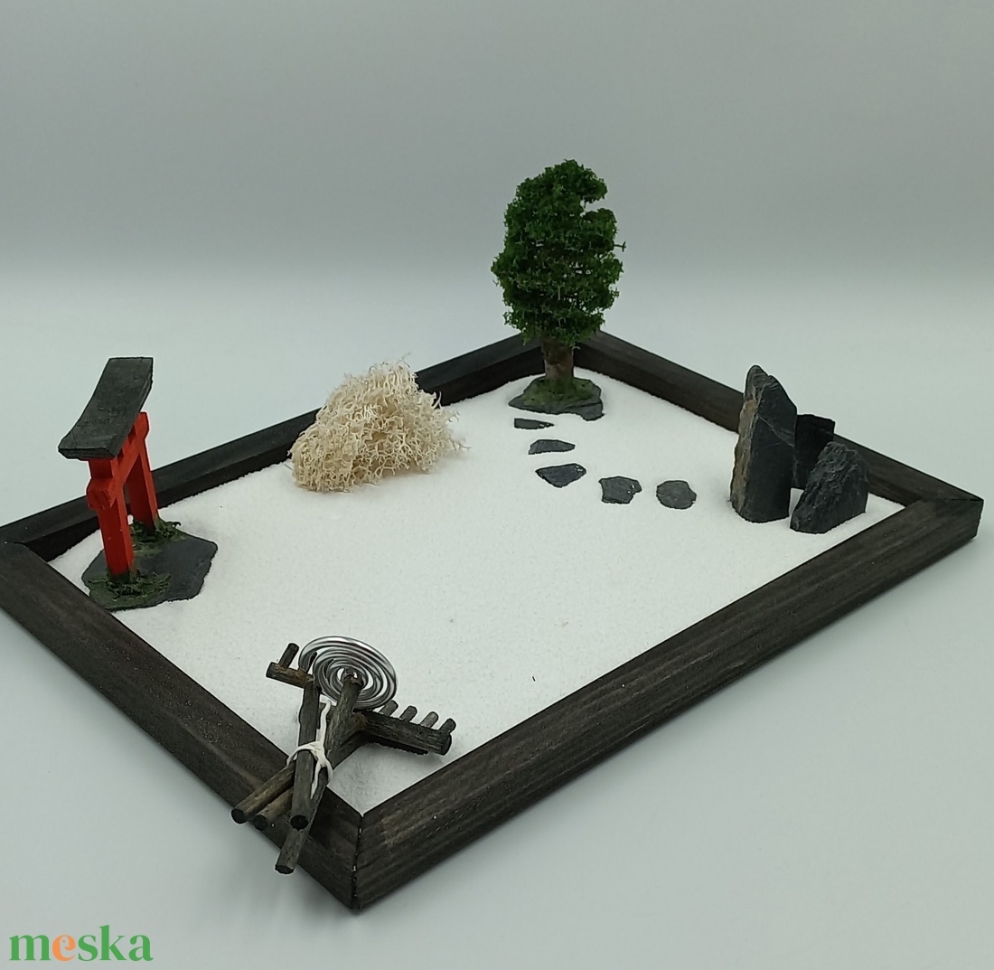 Japánkert (kicsi)- torii kapuval és fával - diy (csináld magad) - egységcsomag - Meska.hu