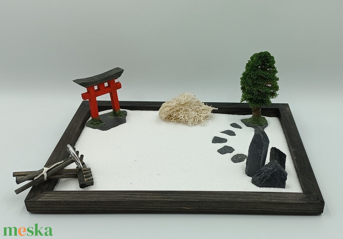 Japánkert (kicsi)- torii kapuval és fával - diy (csináld magad) - egységcsomag - Meska.hu