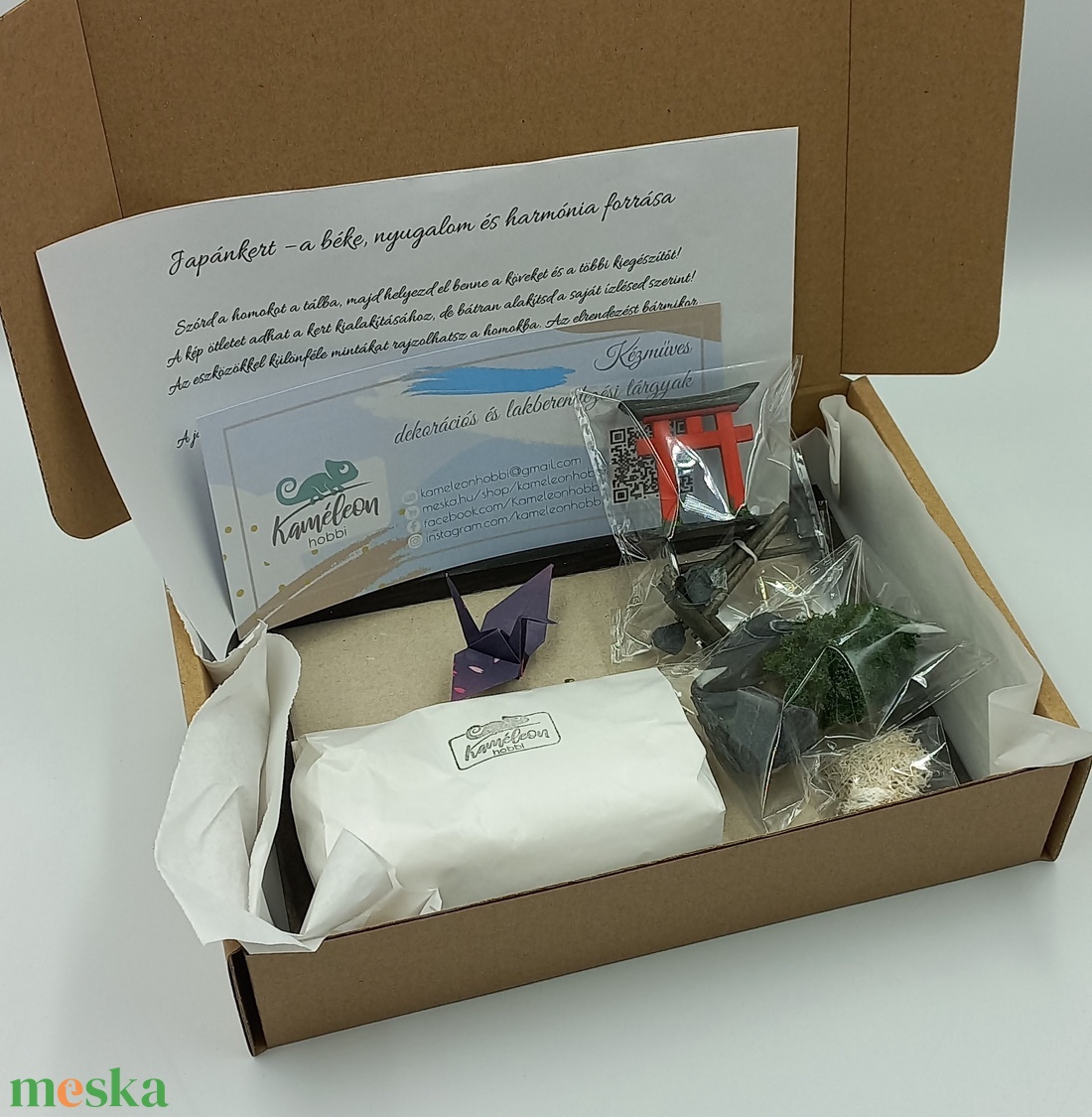 Japánkert (kicsi)- torii kapuval és fával - diy (csináld magad) - egységcsomag - Meska.hu