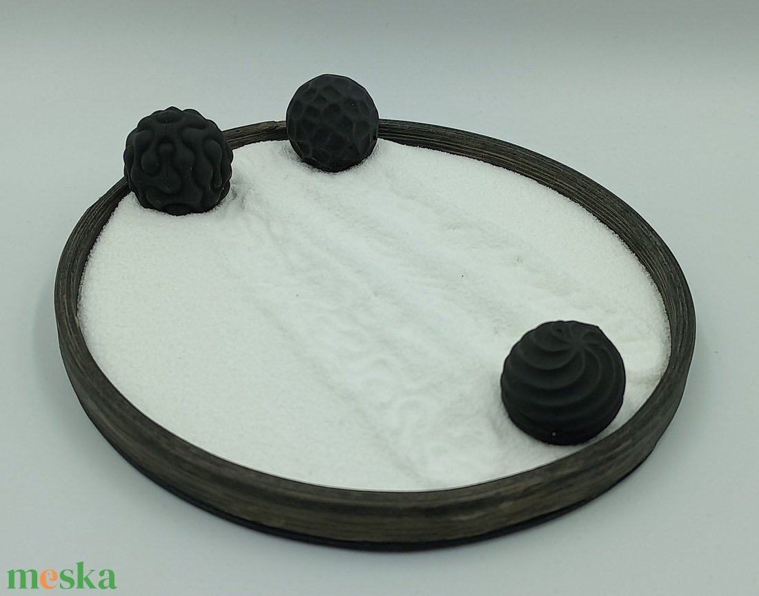 Mini zenkert - jin és jang - otthon & életmód - dekoráció - asztal és polc dekoráció - asztaldísz - Meska.hu