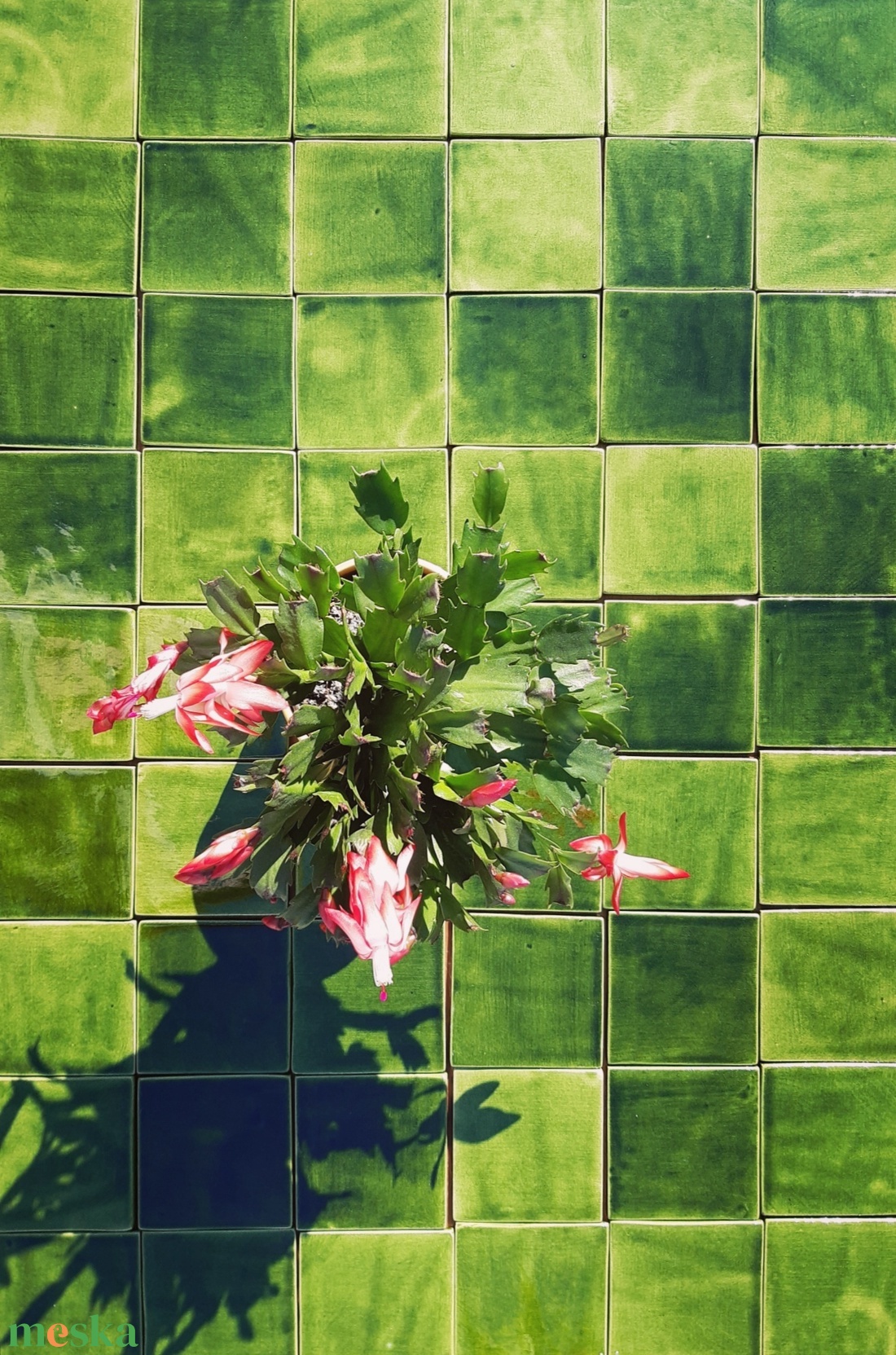 Egyszínű kézműves csempék - otthon & életmód - dekoráció - fali és függő dekoráció - csempe - Meska.hu