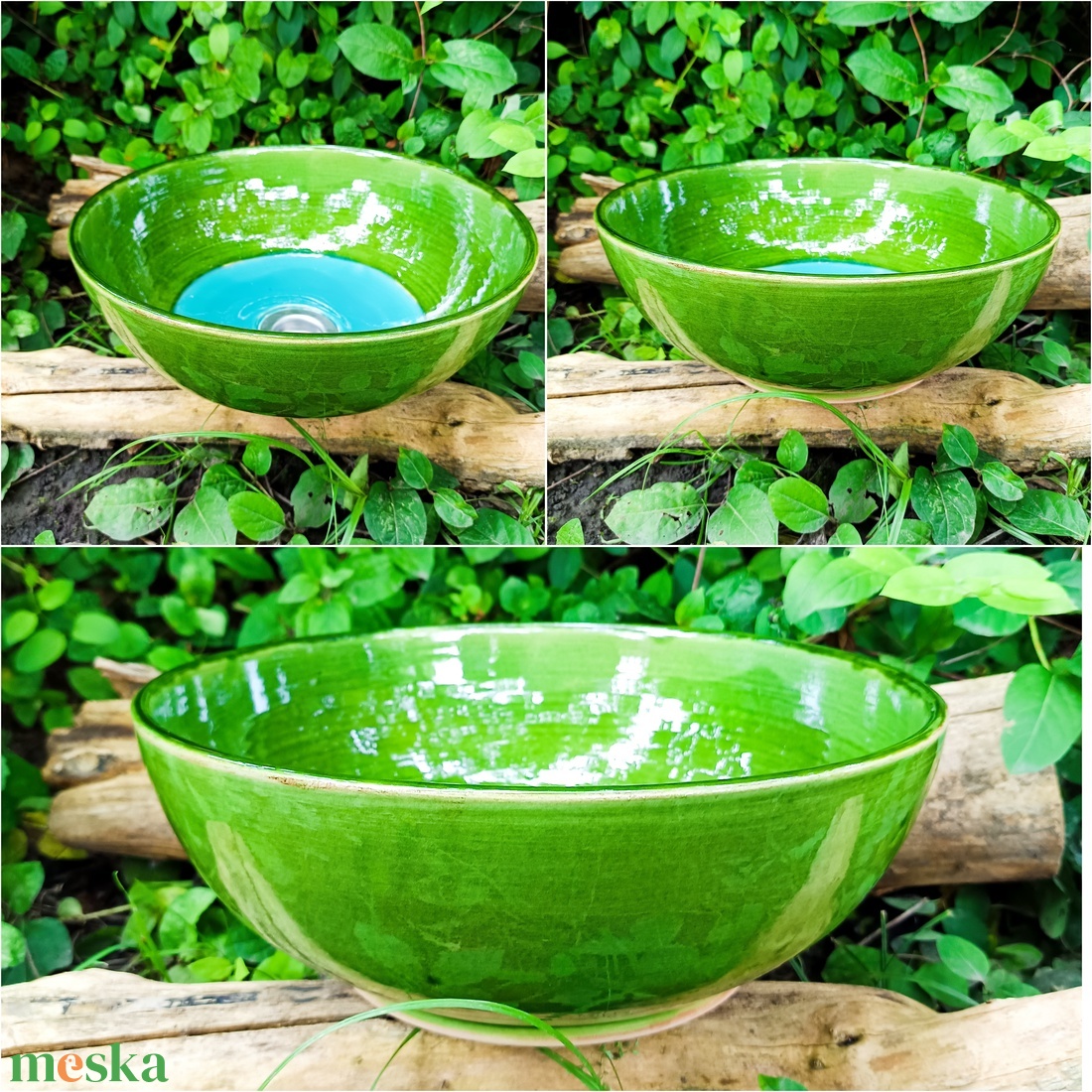 Kerámia mosdótál - otthon & életmód - fürdőszoba - mosdótál - Meska.hu