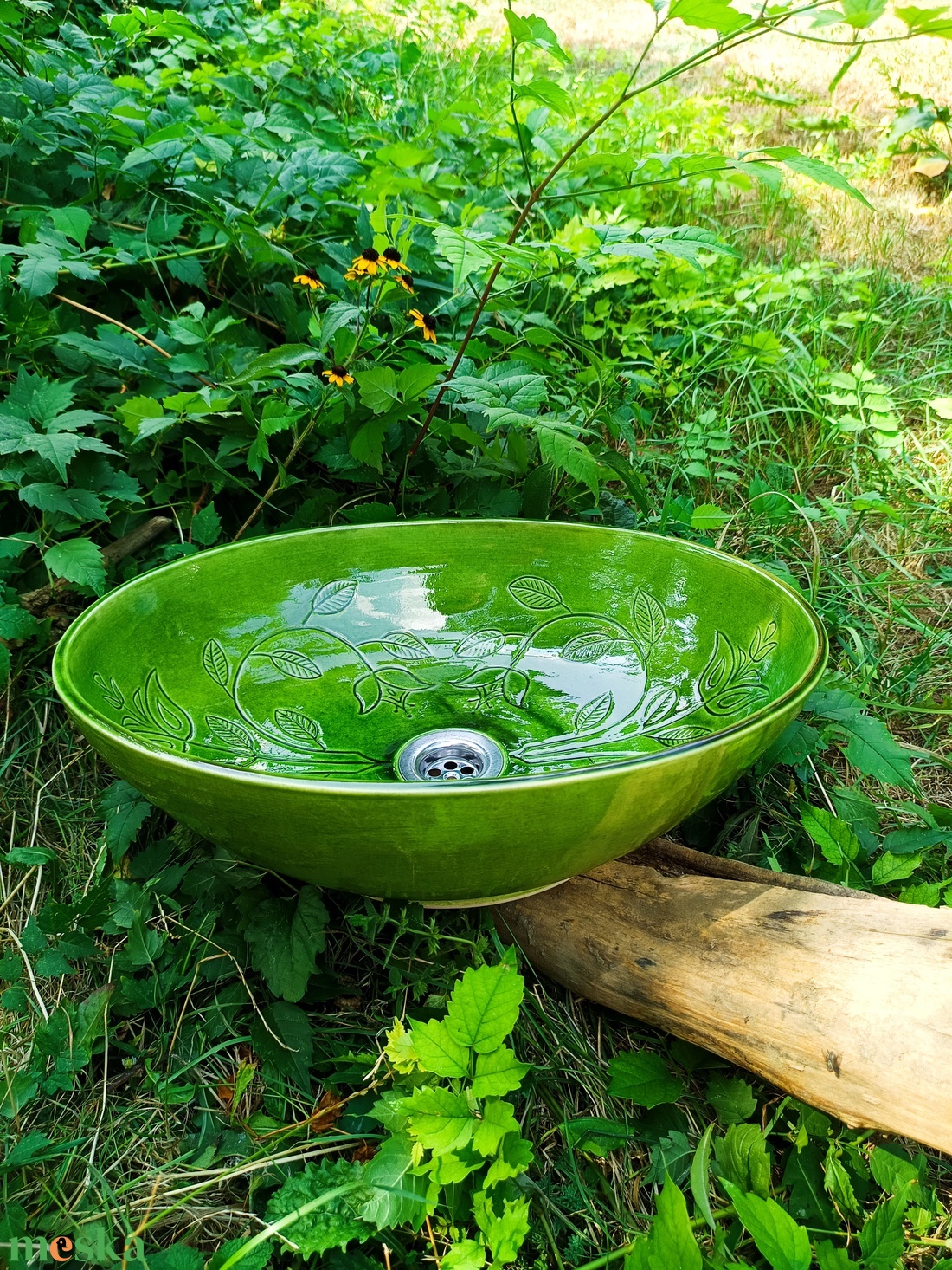 Kerámia mosdótál - otthon & életmód - fürdőszoba - mosdótál - Meska.hu