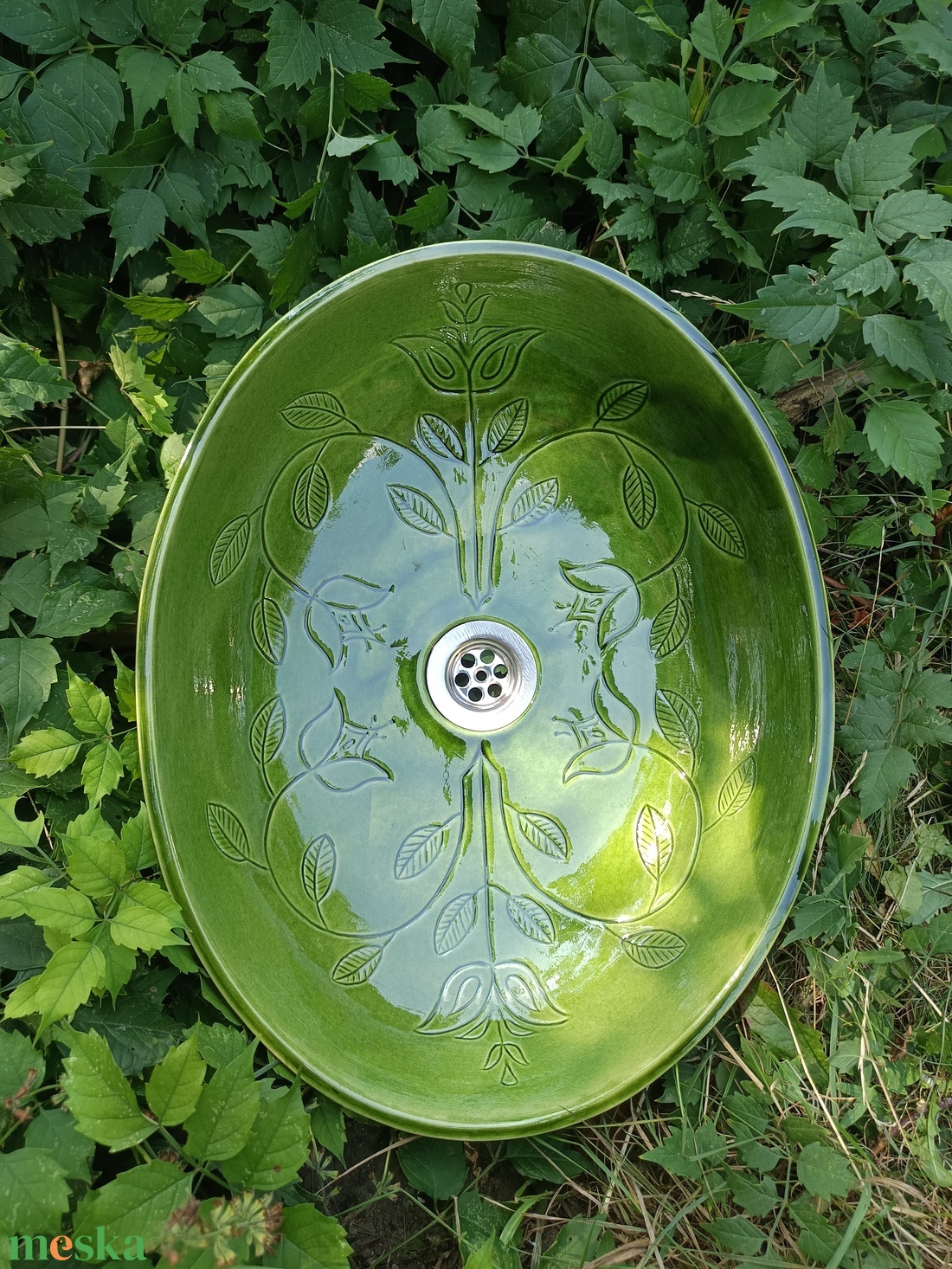 Kerámia mosdótál - otthon & életmód - fürdőszoba - mosdótál - Meska.hu