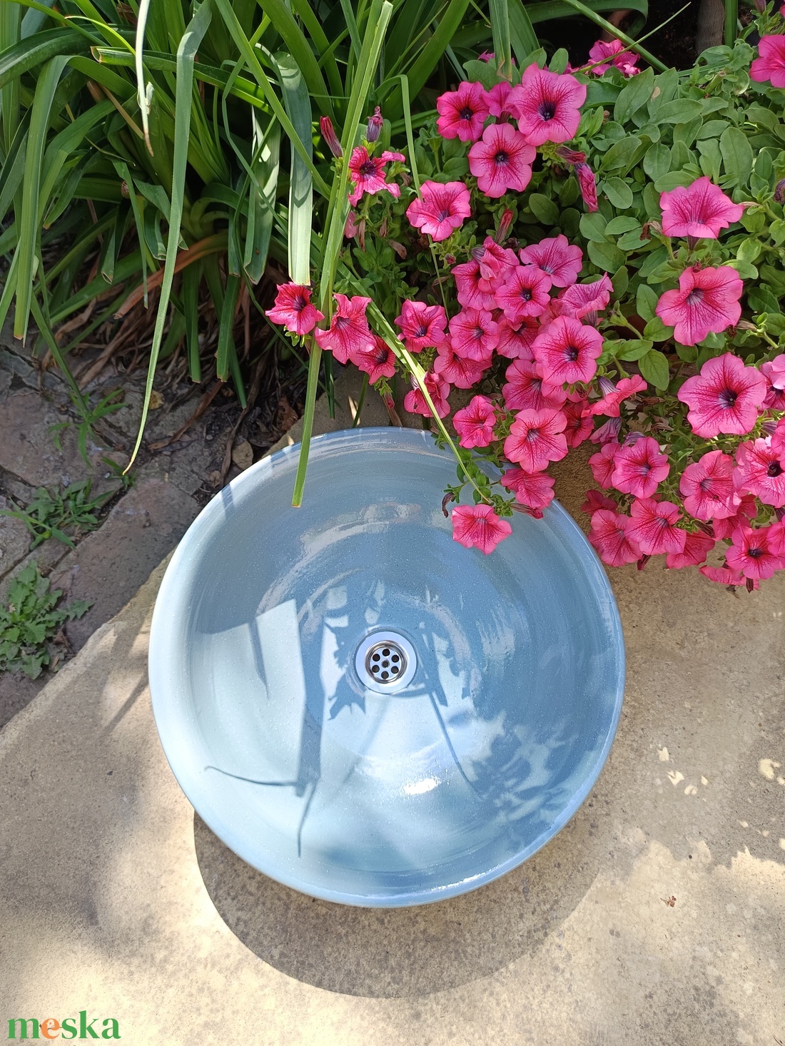 Kerámia mosdótál - otthon & életmód - fürdőszoba - mosdótál - Meska.hu