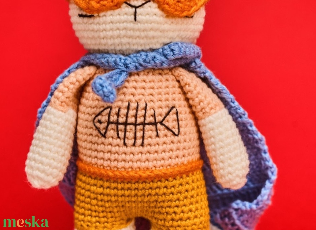 BatCat -Szuper macska  - játék & sport - plüssállat & játékfigura - cica - Meska.hu