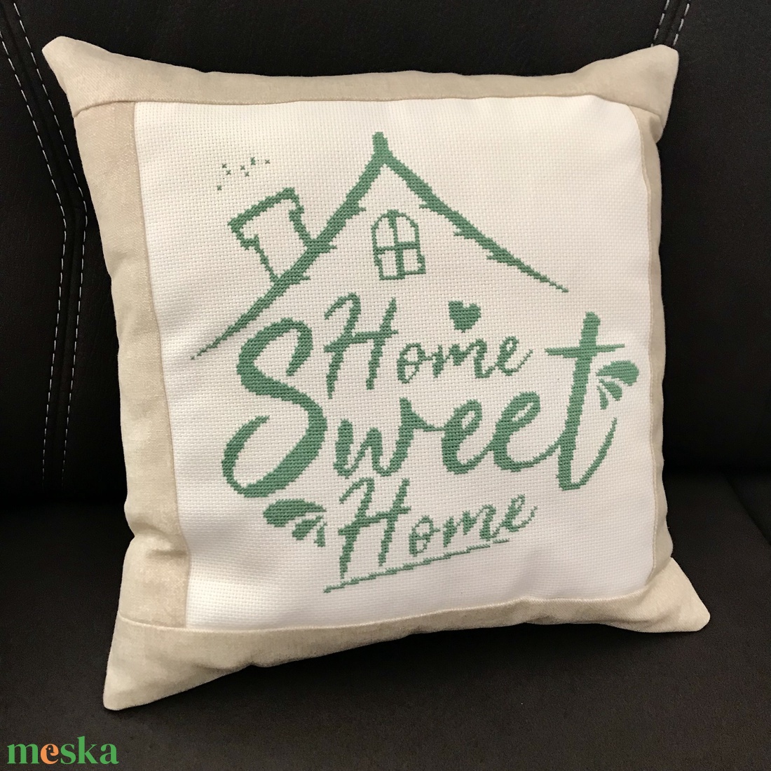 Díszpárna huzat - Home sweet home - otthon & életmód - lakástextil - párna & párnahuzat - Meska.hu Díszpárna huzat - Home sweet home - otthon & életmód - lakástextil - párna & párnahuzat - Meska.hu