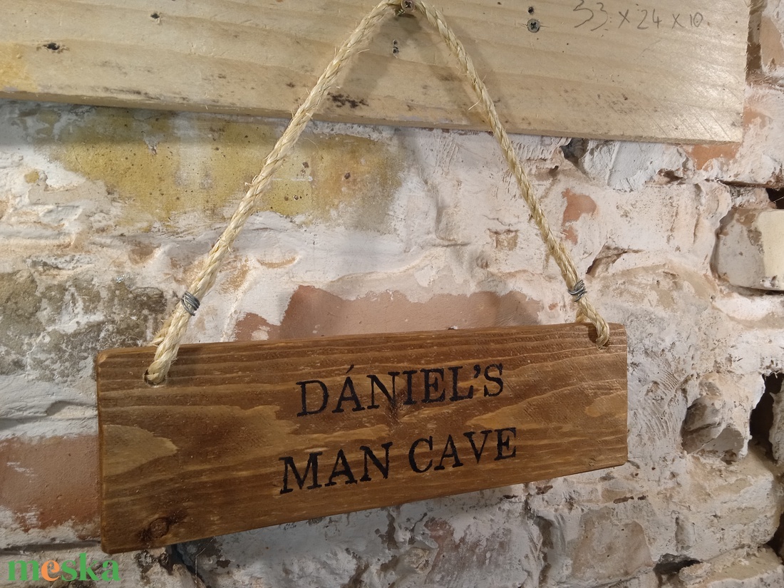 Man cave tábla - - Meska.hu Man cave tábla - - Meska.hu