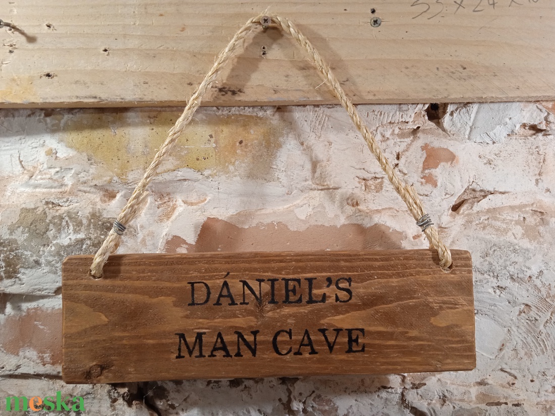 Man cave tábla - - Meska.hu Man cave tábla - - Meska.hu