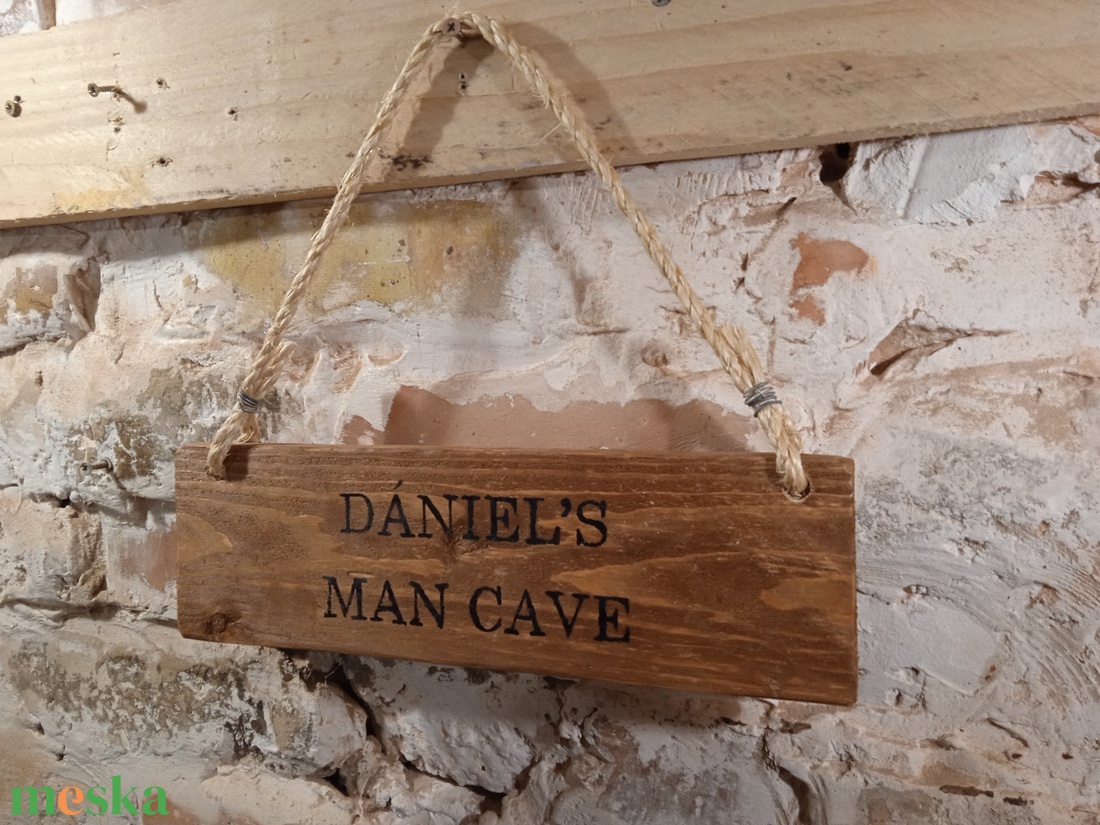 Man cave tábla - - Meska.hu Man cave tábla - - Meska.hu