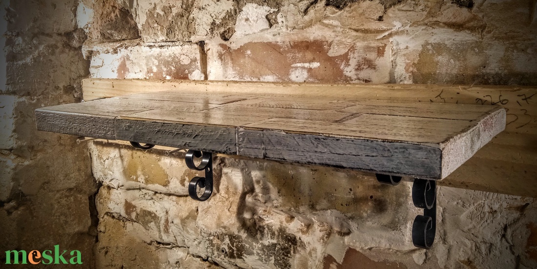 Dekor fa fali polc - otthon & életmód - bútor - polc - Meska.hu