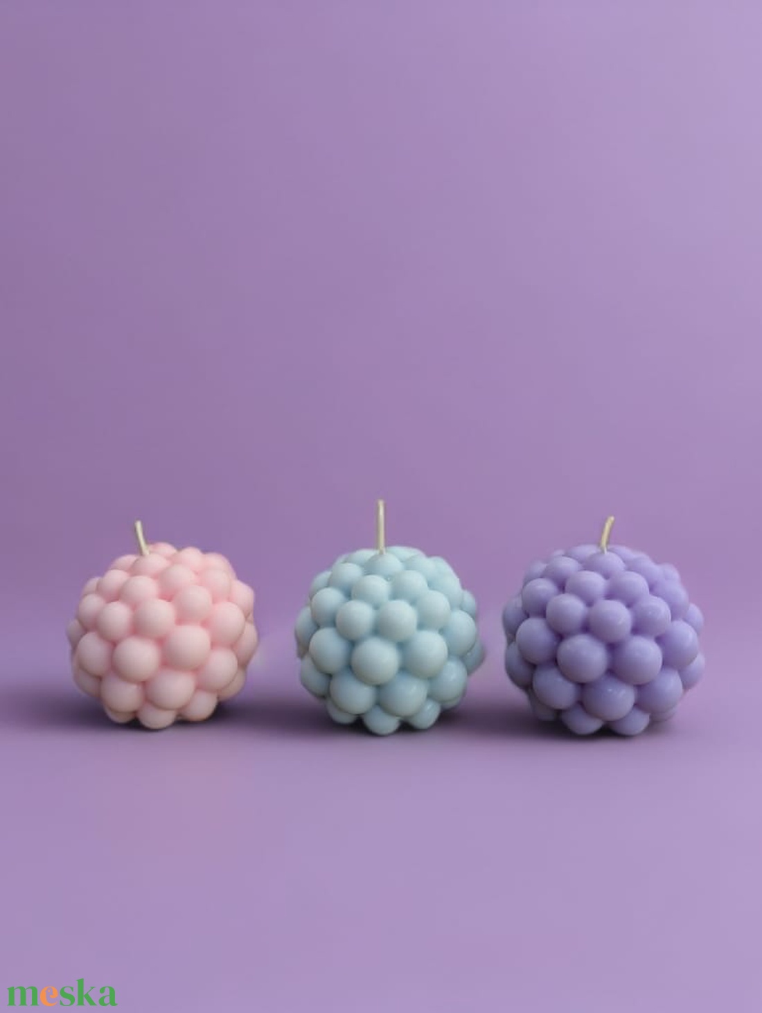 Bubble gyertya  - otthon & életmód - gyertya, illat, aroma - gyertya - Meska.hu