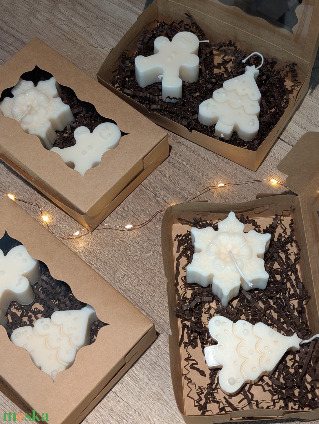 Karácsonyi box - karácsony - karácsonyi lakásdekoráció - karácsonyi illatgyertya, mécses - Meska.hu