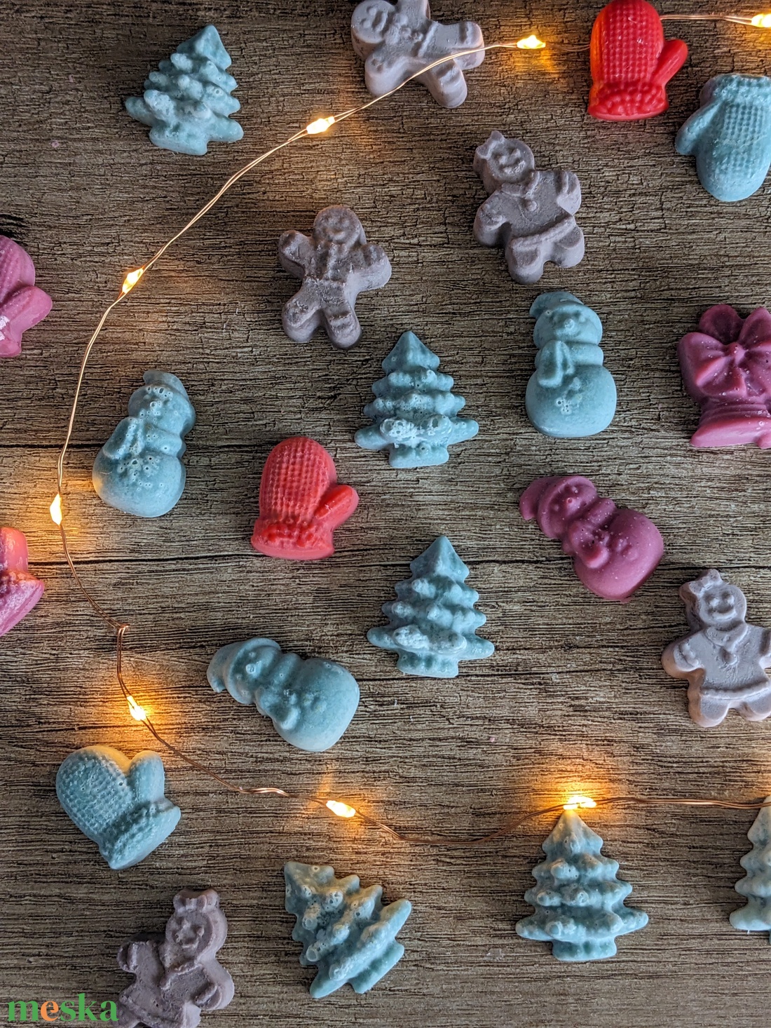 Kerámia gyertya - karácsony - karácsonyi lakásdekoráció - karácsonyi illatgyertya, mécses - Meska.hu