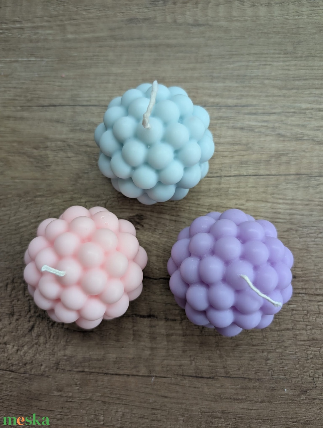 Bubble gyertya  - otthon & életmód - gyertya, illat, aroma - gyertya - Meska.hu