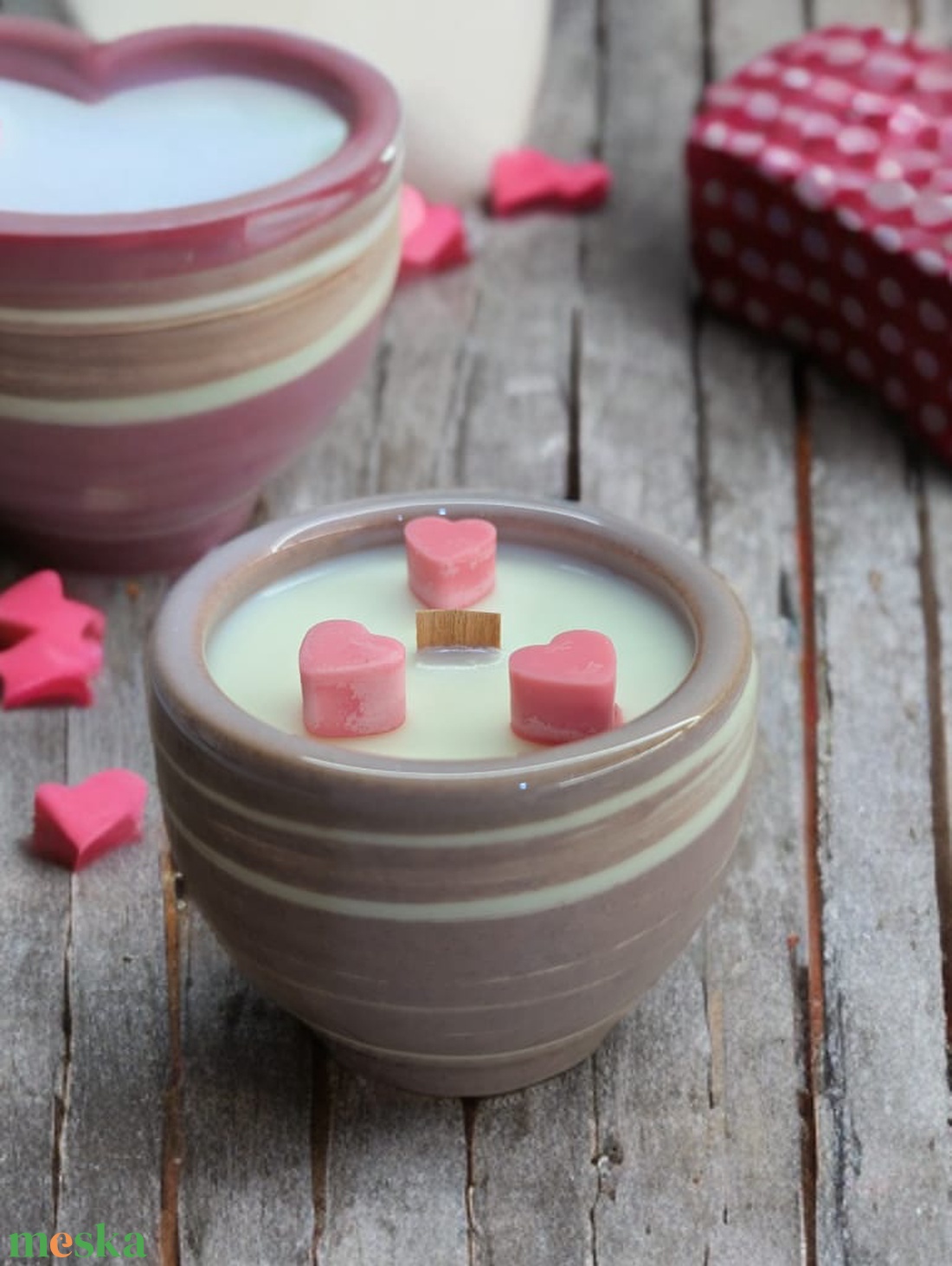 Love gyertya  - otthon & életmód - gyertya, illat, aroma - gyertya - Meska.hu